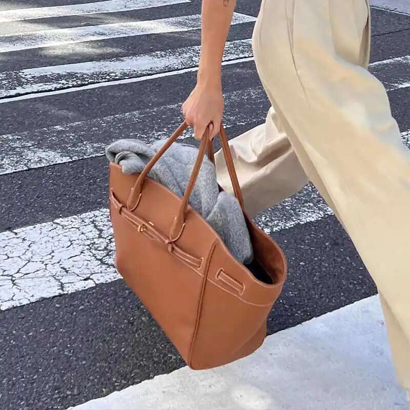 Fashion Large Capacity Women Shoulder Designer Lady Handbags Pu Leather Tote Commuter Bag Trend Bags Set