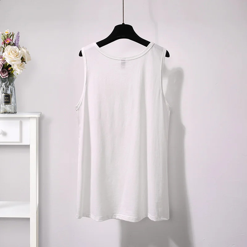 Plus size womens oversized tank top with a thick mm base and small suspender weighing 200 pounds womens clothing 2679 250224