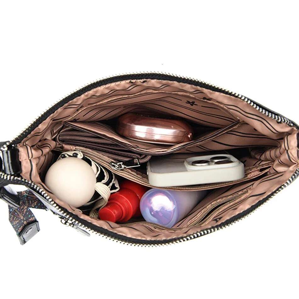 Designer Shoulder High-Quality Leather Women Bags 2025 Fashion Ladies Handbags Crossbody Messenger Bag Sac