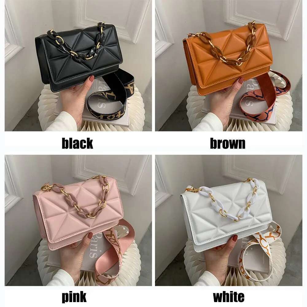 Fashion Women's Handbag PU Leather Flip Bag Women's Large Capacity Casual Crossbody Bag