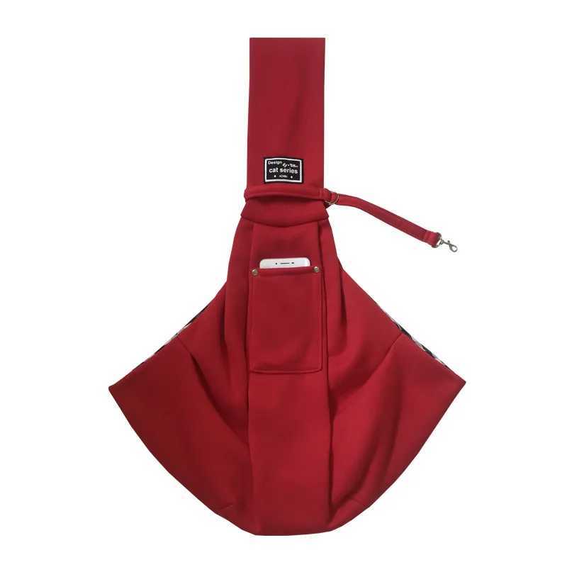 Pet Puppy Carrier Bag Cats Puppy Outdoor Travel Dog Shoulder Bag Cotton Single Comfort Sling Handbag Tote Pouch 250205