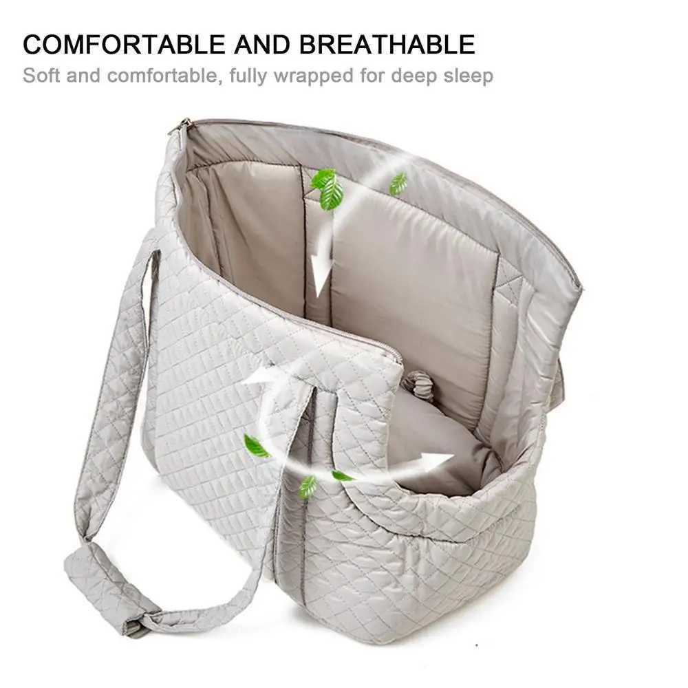 Dog Carrier Purse Cotton Small Dog Purse Carrier Portable Lightweight Winter Bags for Cats Dogs Puppies Kittens 250205