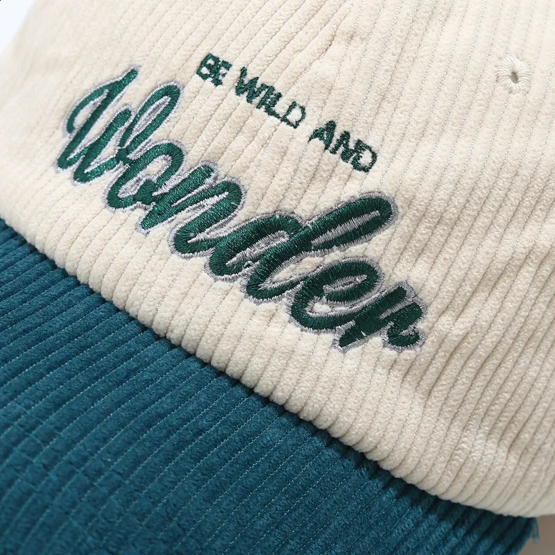 Fashionable autumn winter denim baseball cap mens retro magical womens letter embroidery keeps warm snap hiphop gorilla 250228