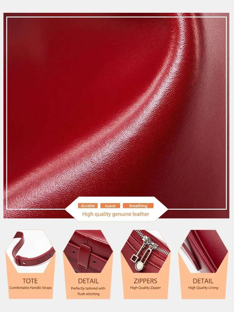 Designer Bags Hobo For Women Underarm Genuine Leather Shoulder Crossbody Bag High Quality Handbag Birthday Gift