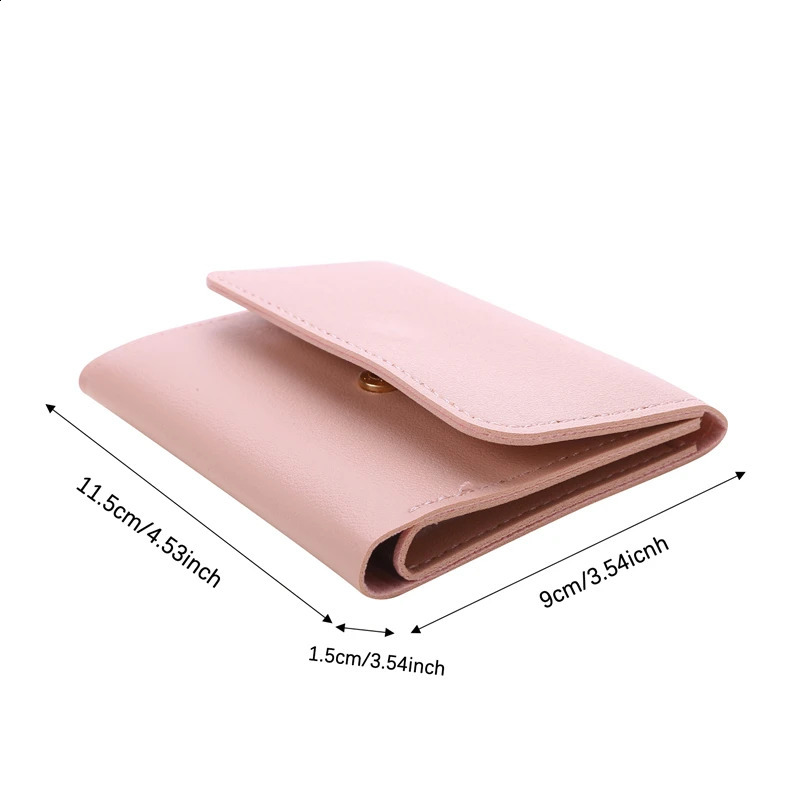 Cute Womens Wallet Little Hass Credit Cardholder PU Leather Coin Wallet Womens Wallet Short Wallet 250228