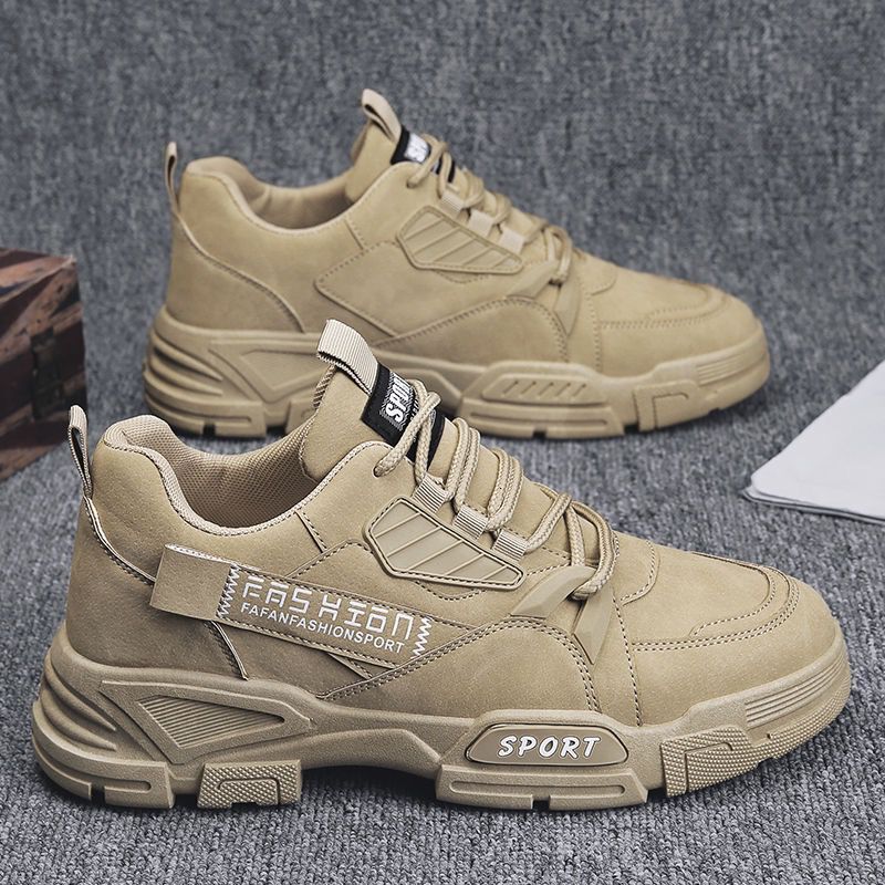 2025 New Autumn New Breathable Korean Edition Sports Shoes Outdoor Multi Functional Thick Soled Work Shoes Design Training Sports Running Shoes
