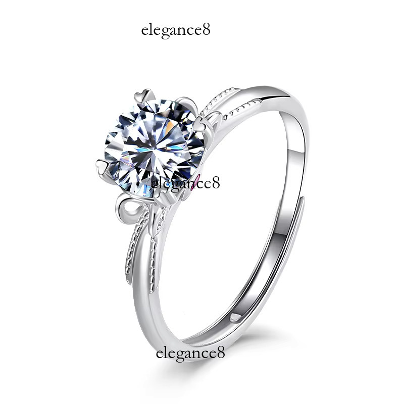 Zhefan Wedding Women's Pure Sier 10K 14K Boutique Jewelry Engagement Gold and Stone Ring