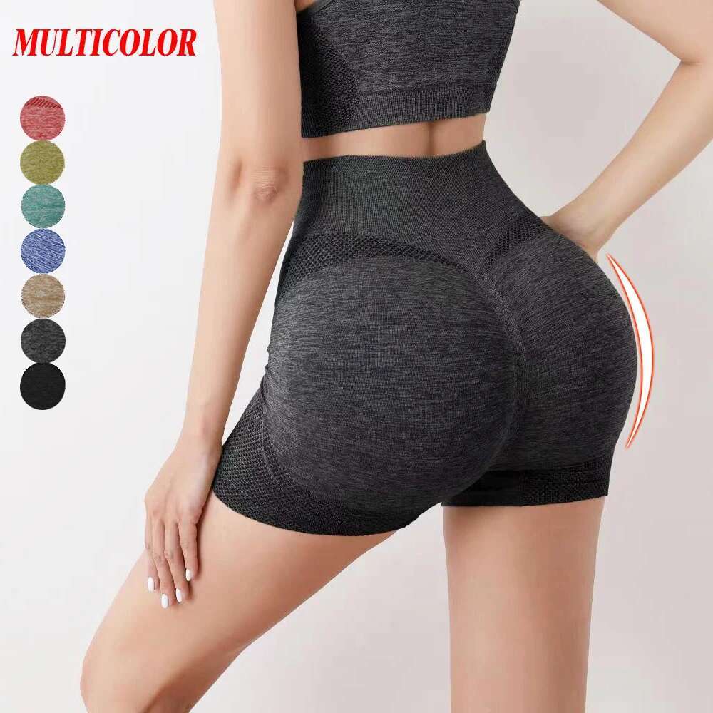 Sports Shorts For Women New Cycg Jogging Fiess High Waist Push Up Gym Shorts Leggings Yoga Clothing