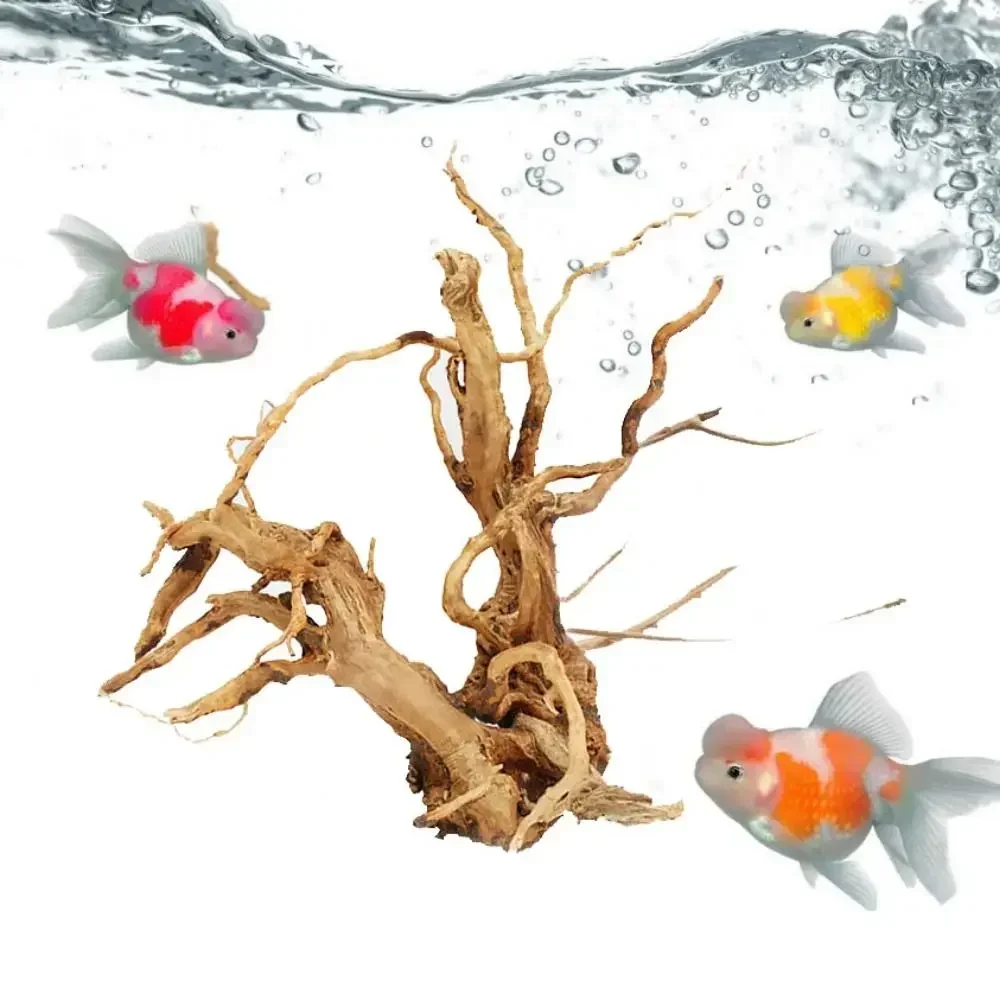 Natural Wood Tree Driftwood Branches Natural Shape Random Reptile Wood Branches DIY Big Size Irregular Turtle Tank Tree Root