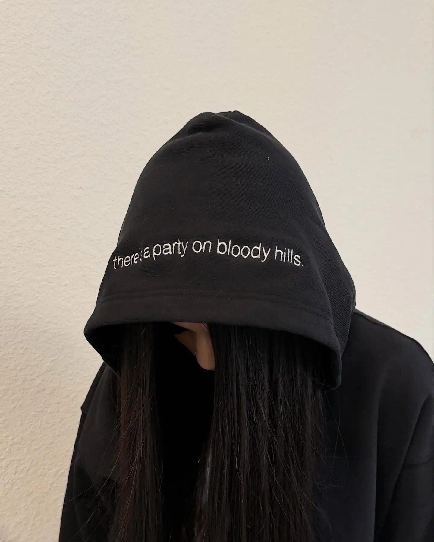 Harajuku Casual Party On The Hill Grunge Streetwear Sweatshirt Hoodies Women Tops Goth Oversized Hoodie Men Clothing Y2k Clothes 250225
