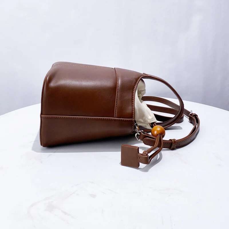 Drawstring Small Bucket Bags For Women Designer Handbags Purses 2025 New In Fashion With Inner Pocket Shoulder Crossbody