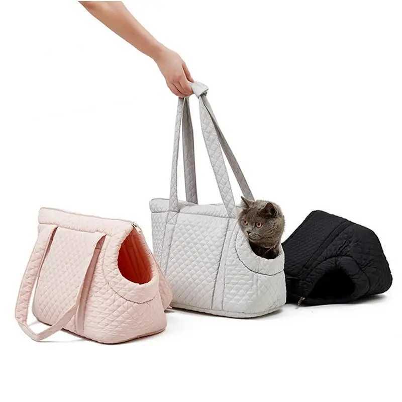 Dog Carrier Purse Cotton Small Dog Purse Carrier Portable Lightweight Winter Bags for Cats Dogs Puppies Kittens 250205