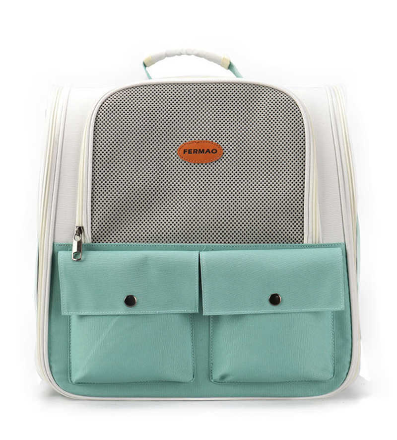 Pet Backpack Portable Cat and Small Dogs Outdoor Carrier Foldable Ventilated Design Large Cat Dog Backpack Carrier Bag 250205