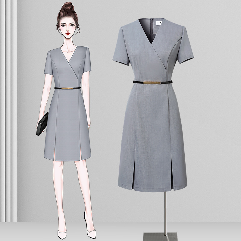 H11120 dress waist slim fit temperament fashion workwear skirt summer shopping mall shopping guide gold shop