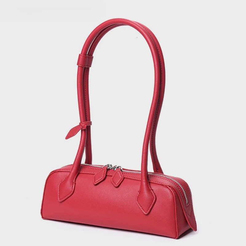 Underarm Cowhide Genuine Leather designer handbags women Women Vintage Shoulder Female Korean Bag High Quality