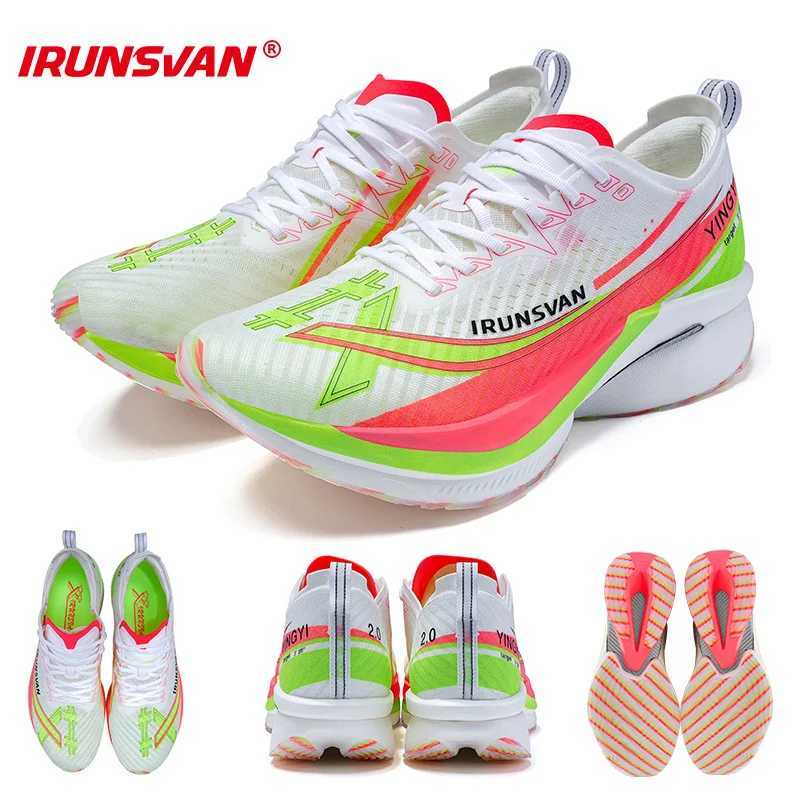 IRUNSVAN hot Shadow Wing 2.0 Carbon 2024 Sport Trendy Casual Sneakers Outdoor Marathon Running Shoes Men Unisex Z250301