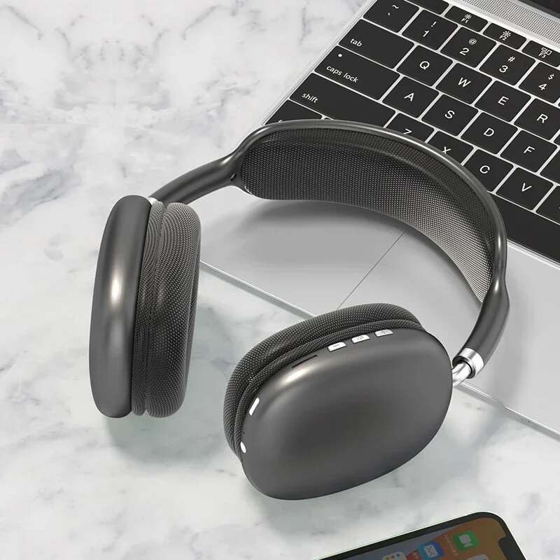 New P9 Wireless Bluetooth Headphones Noise Cancelg with Microphone Pods Over Ear Sports Gaming Headset for Mobile accessories Cell phone
