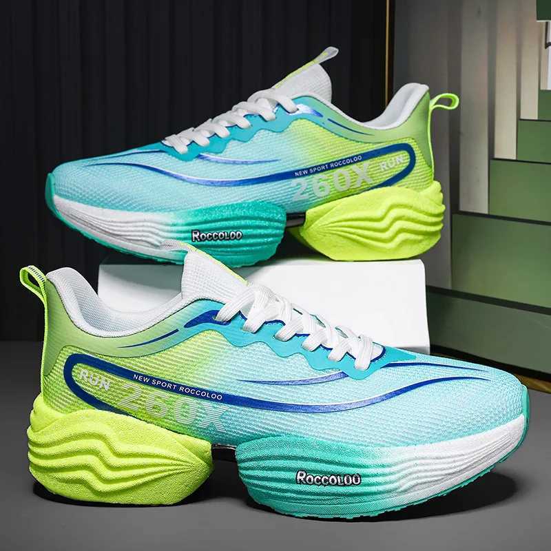 NEW 2025 Marathon Air Cushion Men Sports Running Shoes Breathable Lightweight Wen hot Casual Cfortable Athletic Nonskid Sneakers Z250303