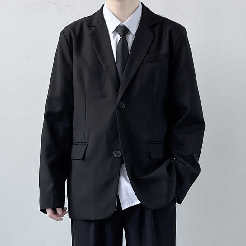 P229 Stylish Men's Fall Suit Jacket for Students - Perfect Fit for College Class Outfits & Grad Pictures