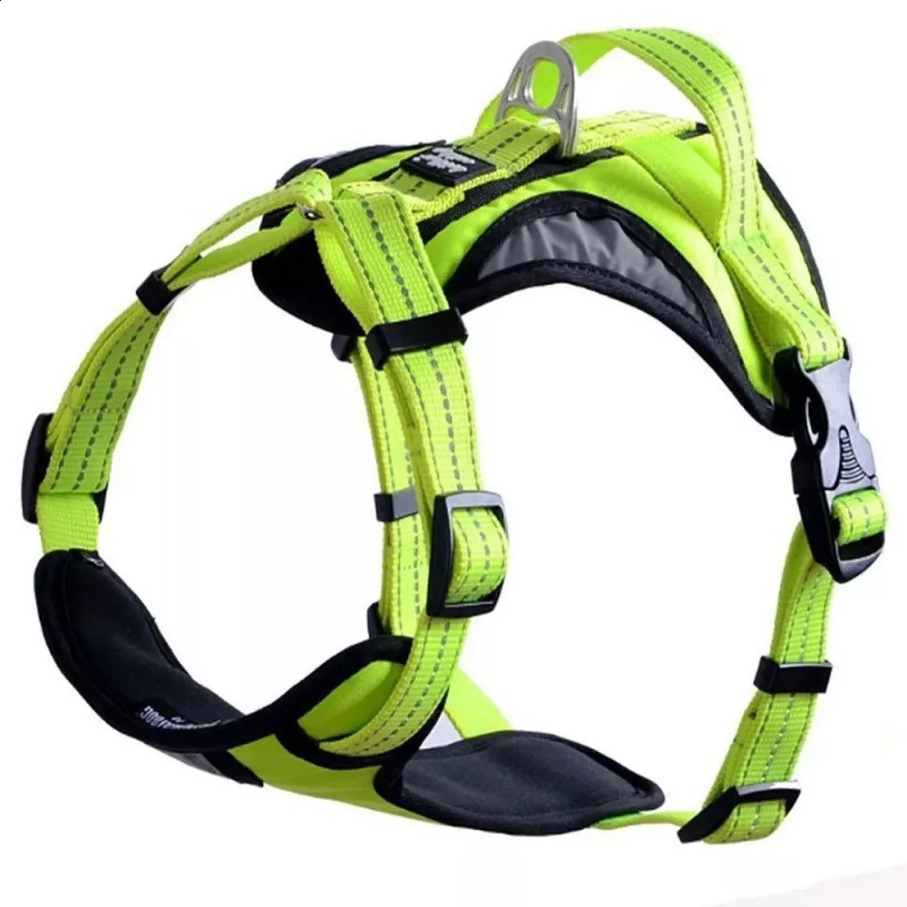 No Pull Pet Harness No Choke Front Lead Dog Harness Adjustable Soft Padded Dog Vest for Medium Large Dogs 250224