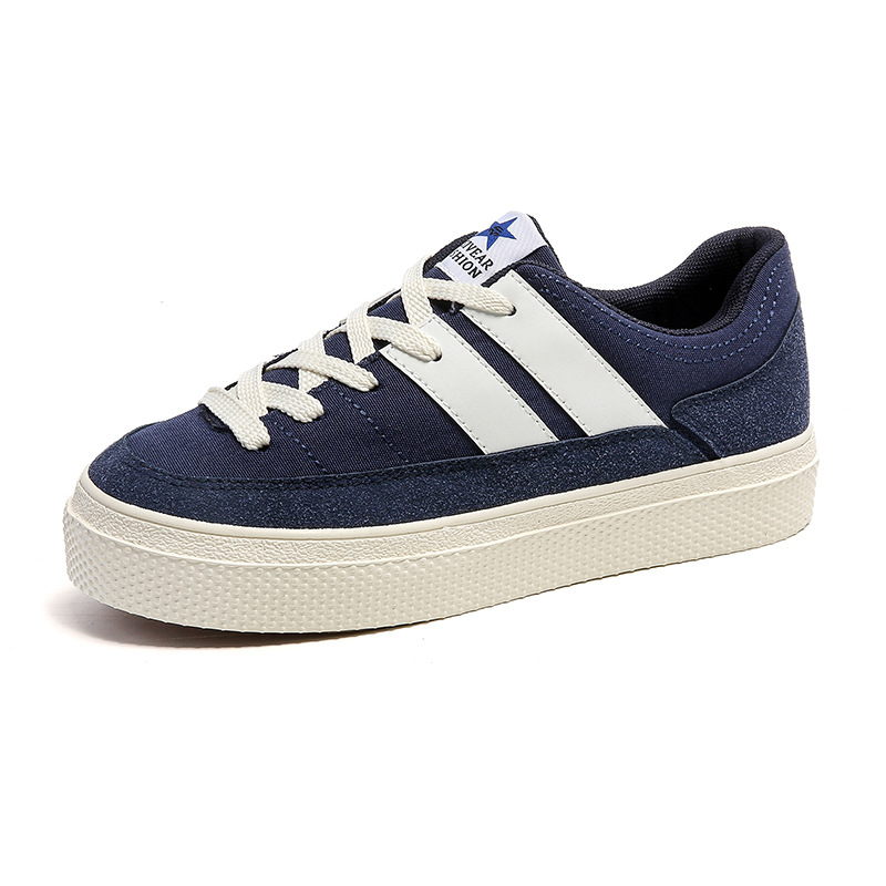 Men Casual Lover Style Designer Shoes Fashion Printing Waterproof Anti-Slip Running Thick Sole Triple Black White Grey fashion