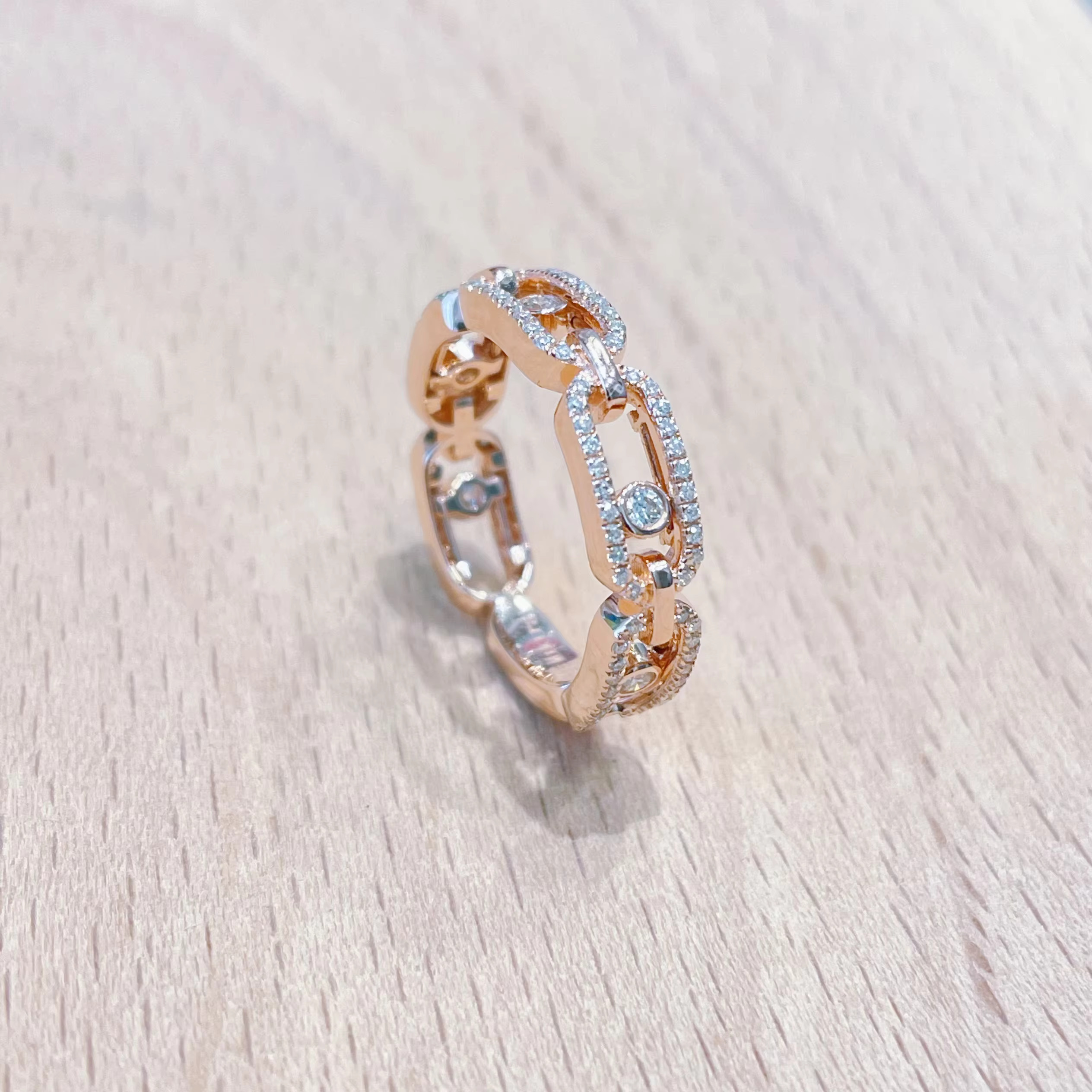 High quality pure sier boutique jewelry daily spodumene ring