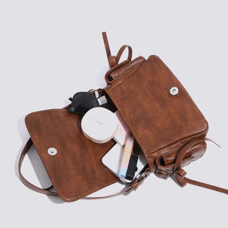 England Style Small Bags For Women Designer Handbags Purses New In PU Vintage Bow Multiple Pockets Underarm Shoulder