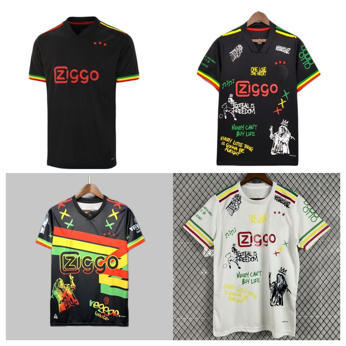 2024 2025 Soccer Jerseys BROBBEY BERGHUIS Special Edition black marley Kit 21 22 TADIC KLAASSEN MARLEY BERGWIJN CRUYFF Training football shirt men kids kit uniform