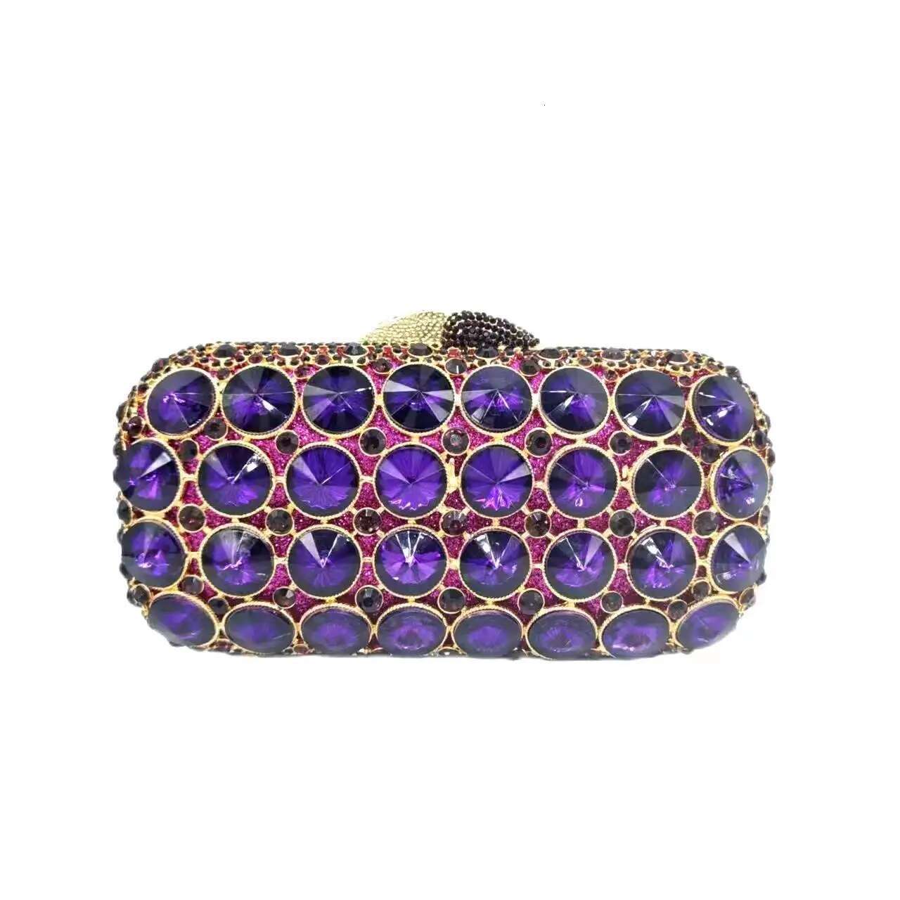 XIYUAN Newest Women Multi Colored Wallet Clutch Bag Designer Wedding Party Handbags Rhies Day Clutches Evening Bags