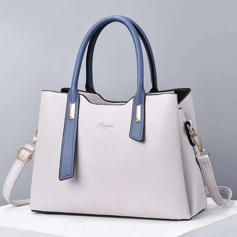 Soft Leather Handbags Women Designer 3 Layers Shoulder Ladies Large Capacity Shopping Crossbody Tote Bags Women