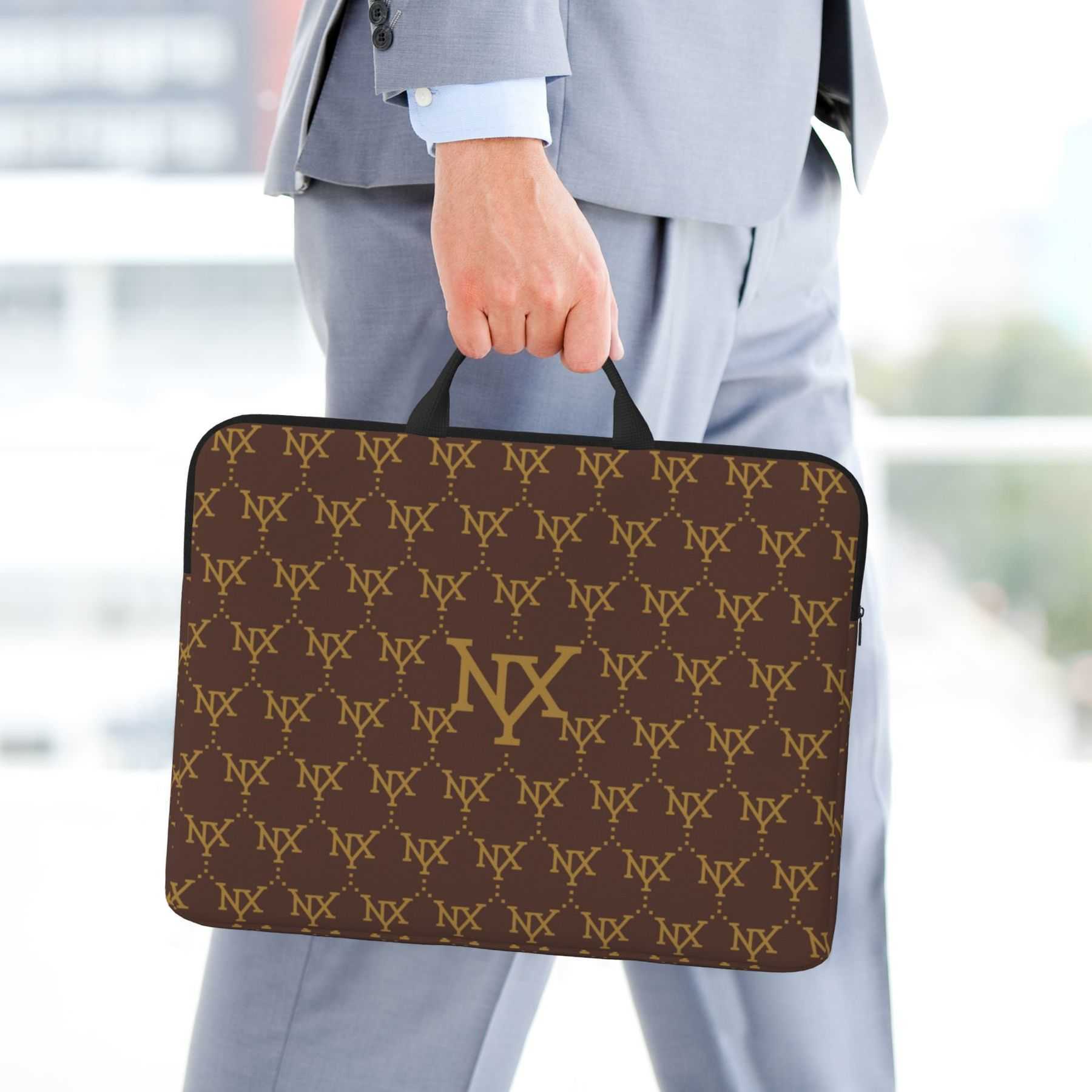 NXY Briefcase Designer Bags Luxury Business Handbag Laptop Bag Notebook Bag Computer Handbags Shoulder Bag Classic Retro Postman Bag