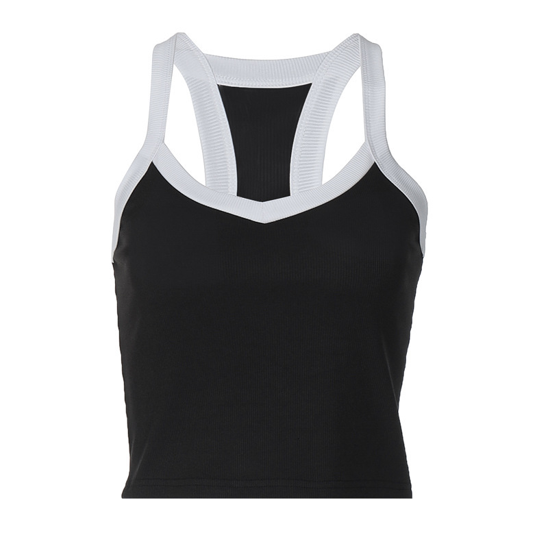 Wind Women's Clothing New4 Summer New Product Fashion Street Photo Slim Fit Exposed Navel Sleeveless Strapless Top For Women
