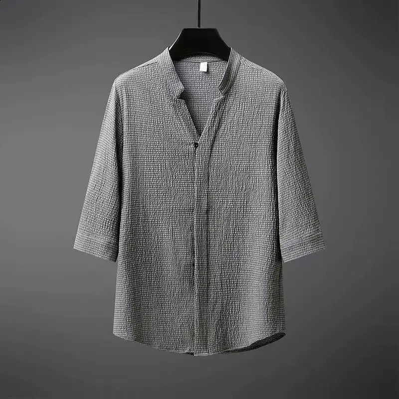 Summer Men Solid Color Set Casual Sets TShirtsPants Two Piece Mens Sportswear Jogger Tracksuits Fashion Sports Suit 250224Z