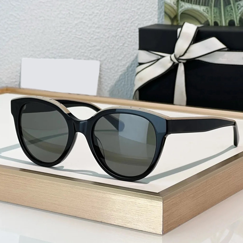 Womens Designer Sunglasses For Women Men Vintage Classics Acetate Full Frame 5414 Luxury Womens Sunglasses UV400 Protection Glasses