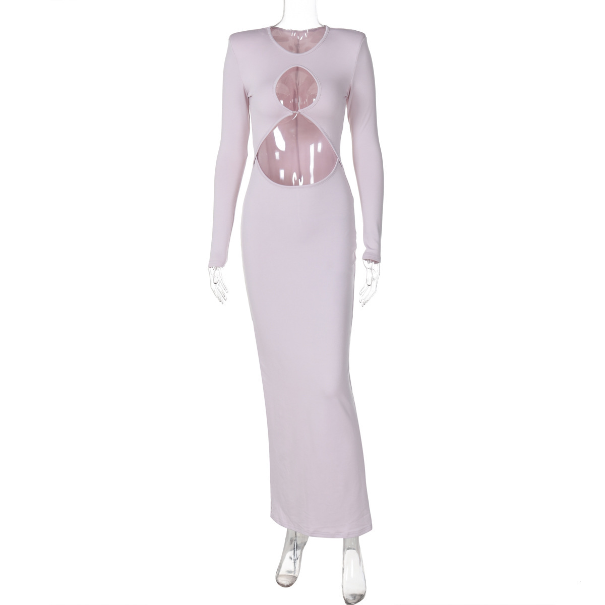 Hot Selling Women's Clothing Autumn New4, Fashionable And Sexy Hollow Out, Exposed Navel, Split Hip Dress For Women