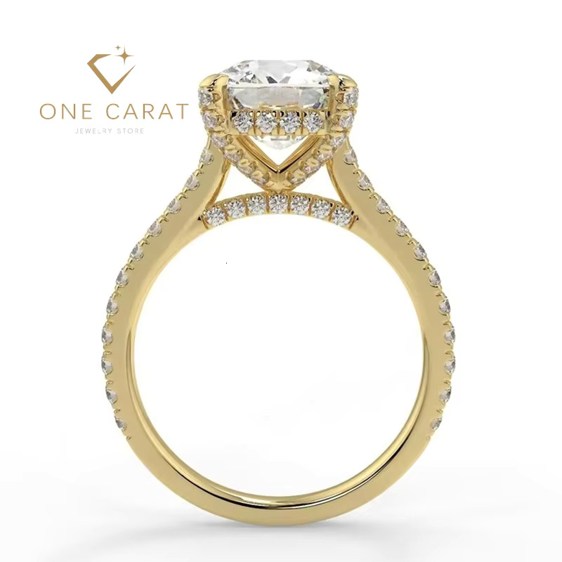Classic 1.5ct cushion cut stone engagement ring, D color 10k 14k gold, used for weddings and parties