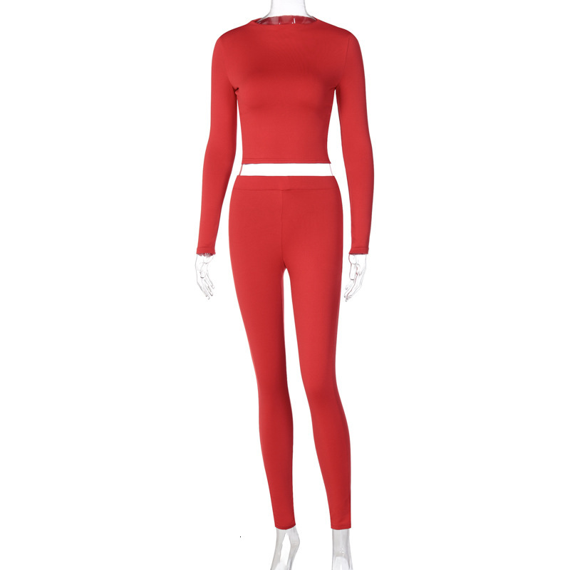 Sports Long Sleeved Two-Piece Set, New4 Spring Women's New Fashion Casual Set