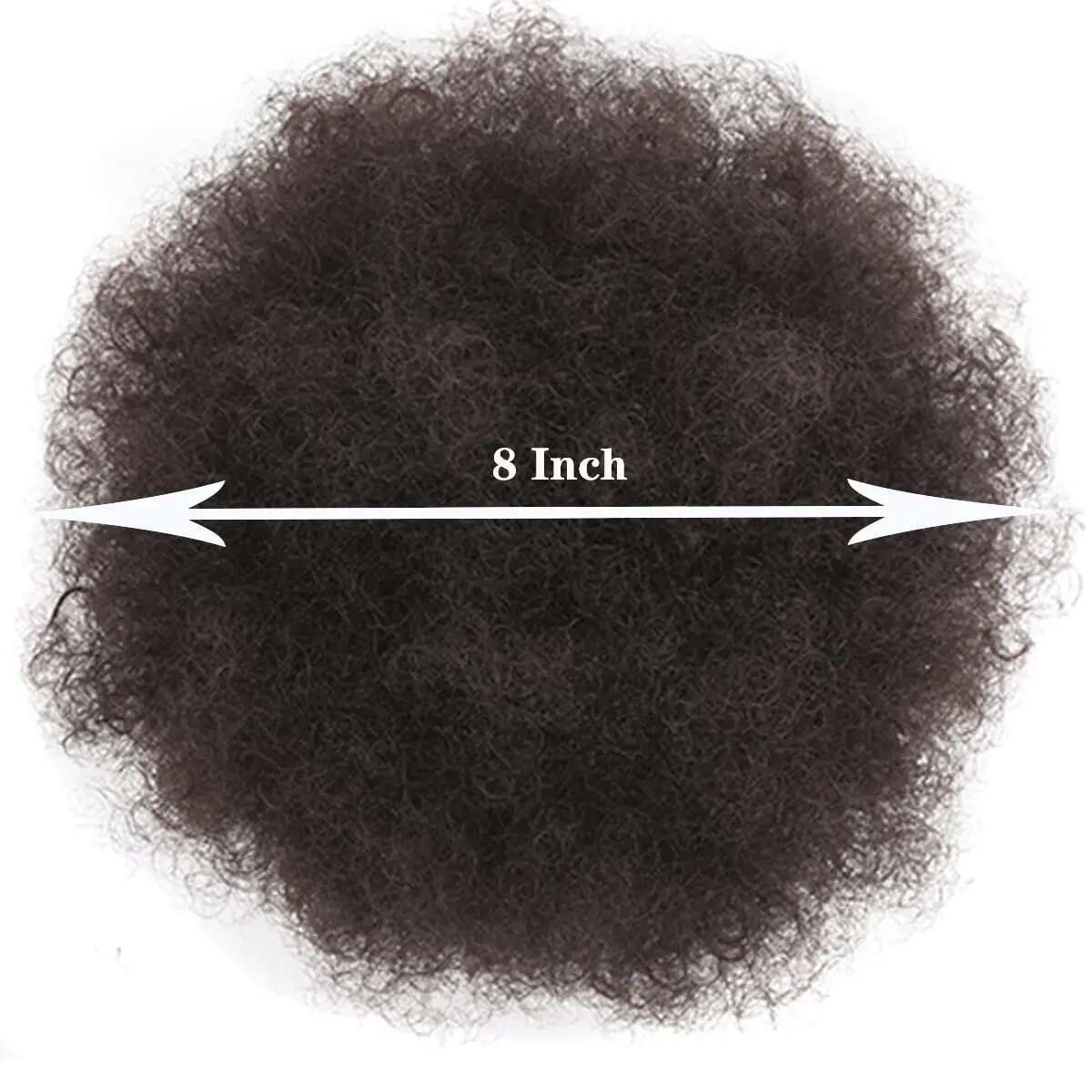 Afro Puff Ponytail Black Women Synthetic Buns 2Pcs/Pack For Girls Kids Children Babies