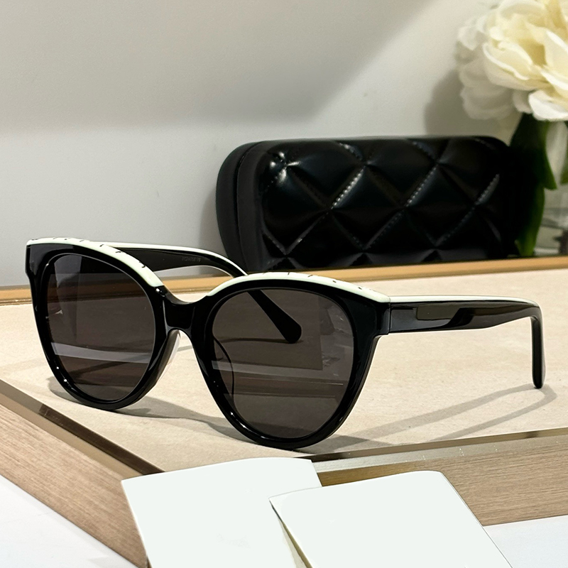Designer Vintage Sunglasses For Women Men Round Pantos Sunglasses 5414 Luxury Fashion Acetate Classics Designer Sun glasses UV400