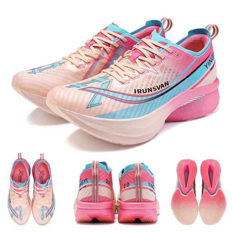 2024 IRUNSVAN Shadow Wing 2.0 Carbon Trendy Casual Sneakers Outdoor hot Marathon Running Lightweight Stabili Shoes Z250301