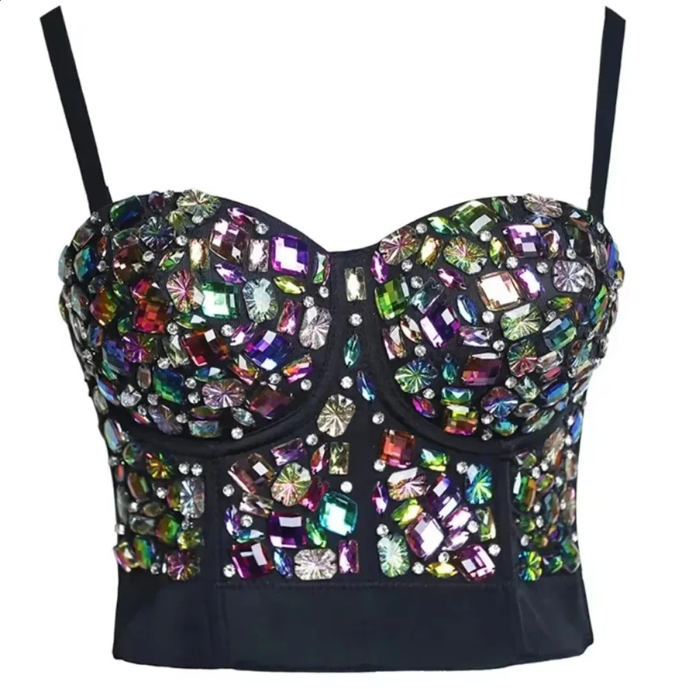 Woman Clothing Ropa Camis Sexy Crop Tops Ladies Corset Tank Top Women Shirt Harajuku Shaper Blusa Bralette Push Up Bra 250224