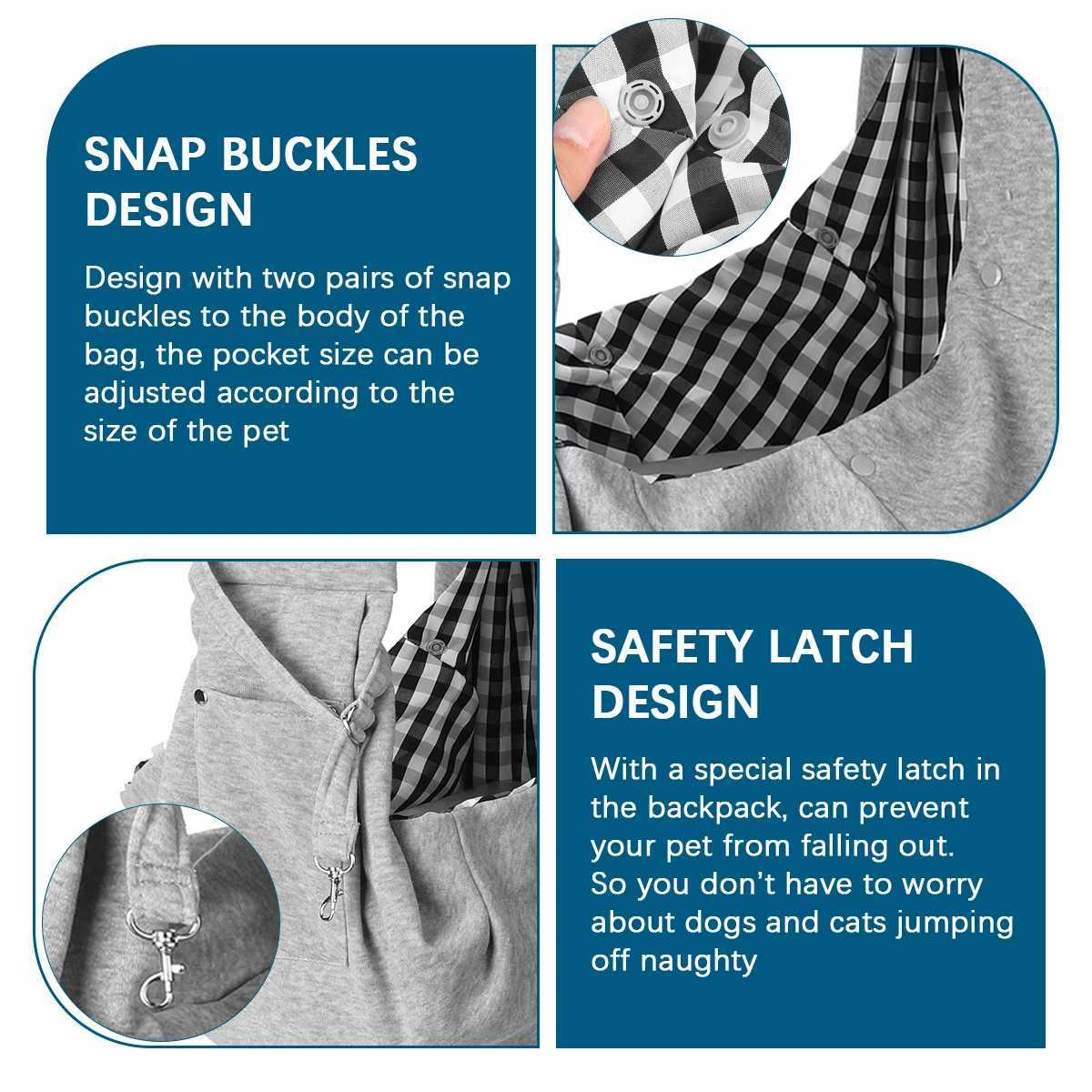 Pet Puppy Carrier Bag Cats Puppy Outdoor Travel Dog Shoulder Bag Cotton Single Comfort Sling Handbag Tote Pouch 250205