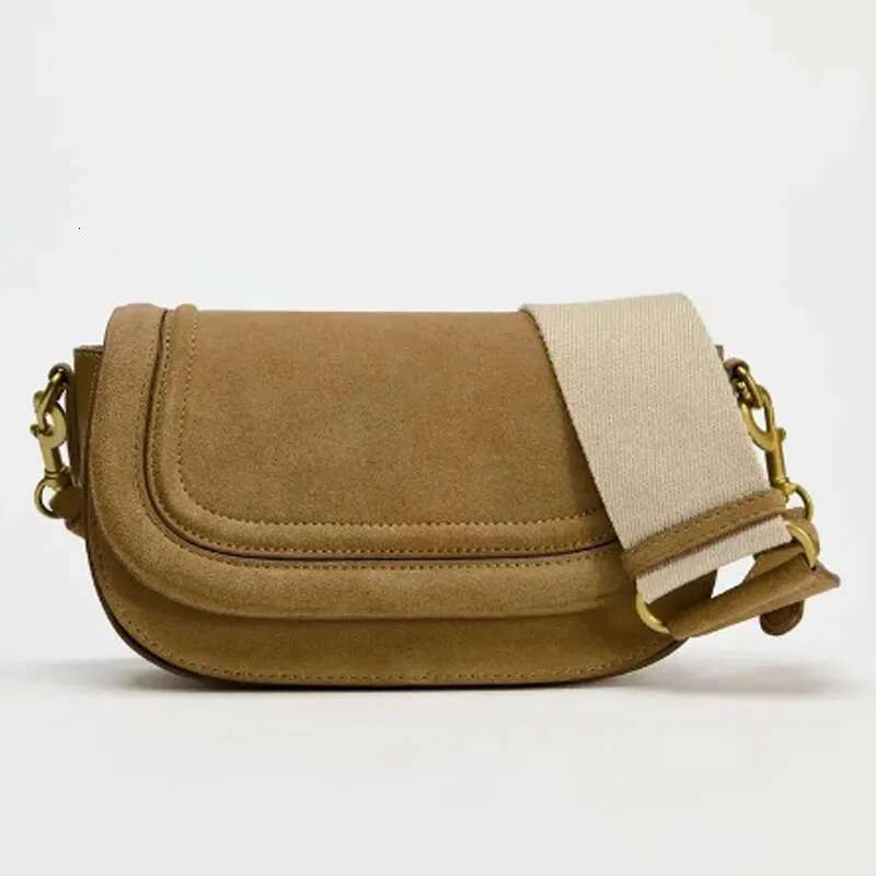 NEW Bag Frosted Suede Brown Women Totes Versatile Women Shoulder Bags Fashion Crossbody Handbags
