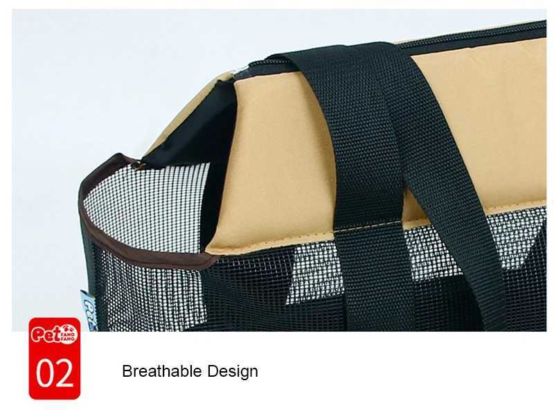 Breathable Small Pet Carrier Summer Pet Dog Carrier Portable Pet Carrier Shoulder Bag Black Cat Dog Carrier Bags For Small Dogs 250205