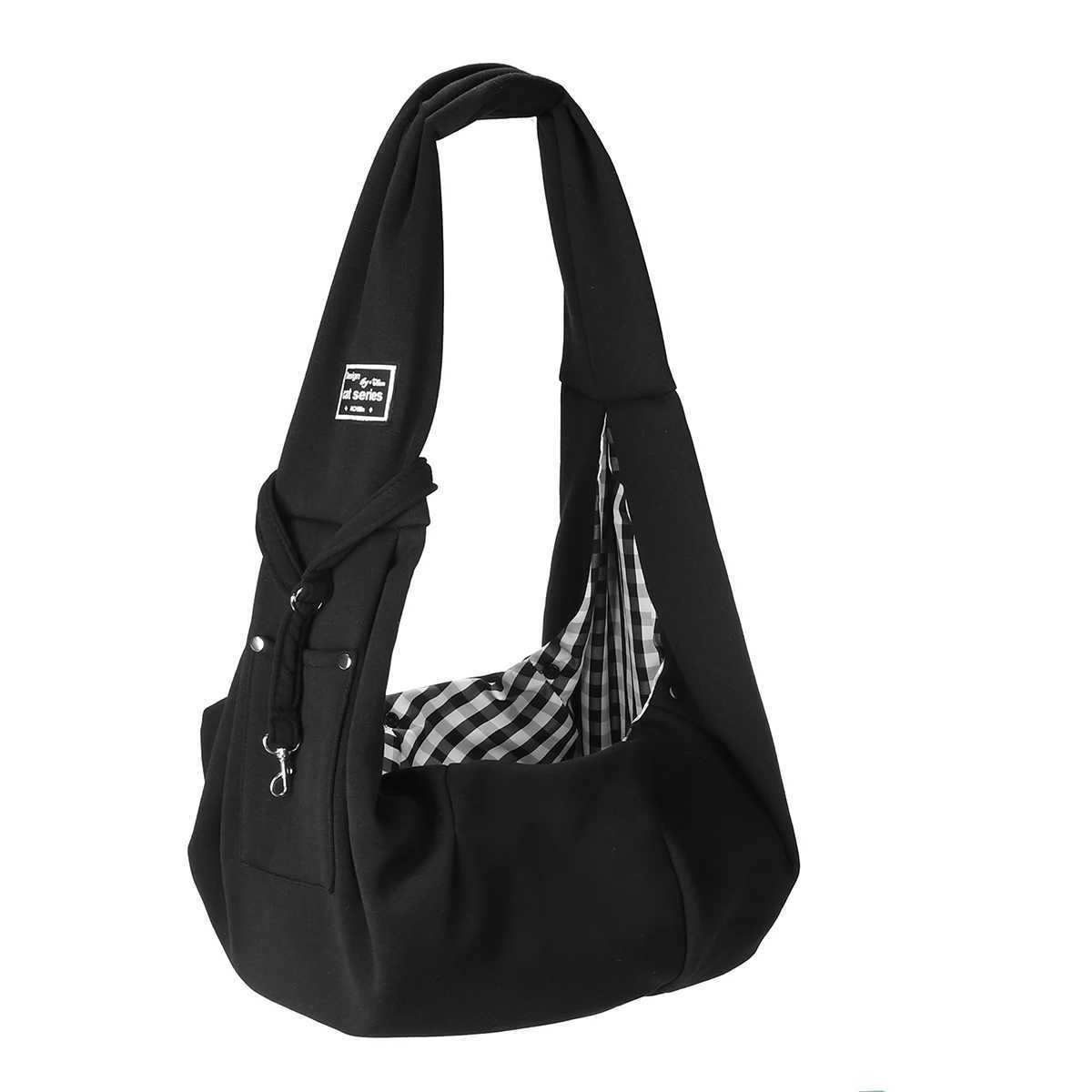 Pet Puppy Carrier Bag Cats Puppy Outdoor Travel Dog Shoulder Bag Cotton Single Comfort Sling Handbag Tote Pouch 250205