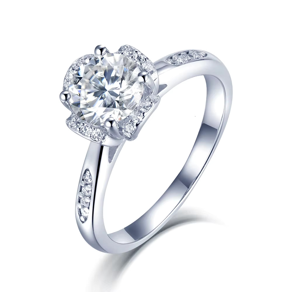 SKA Jewelry Design Gold Carbon Silica Engagement Ring