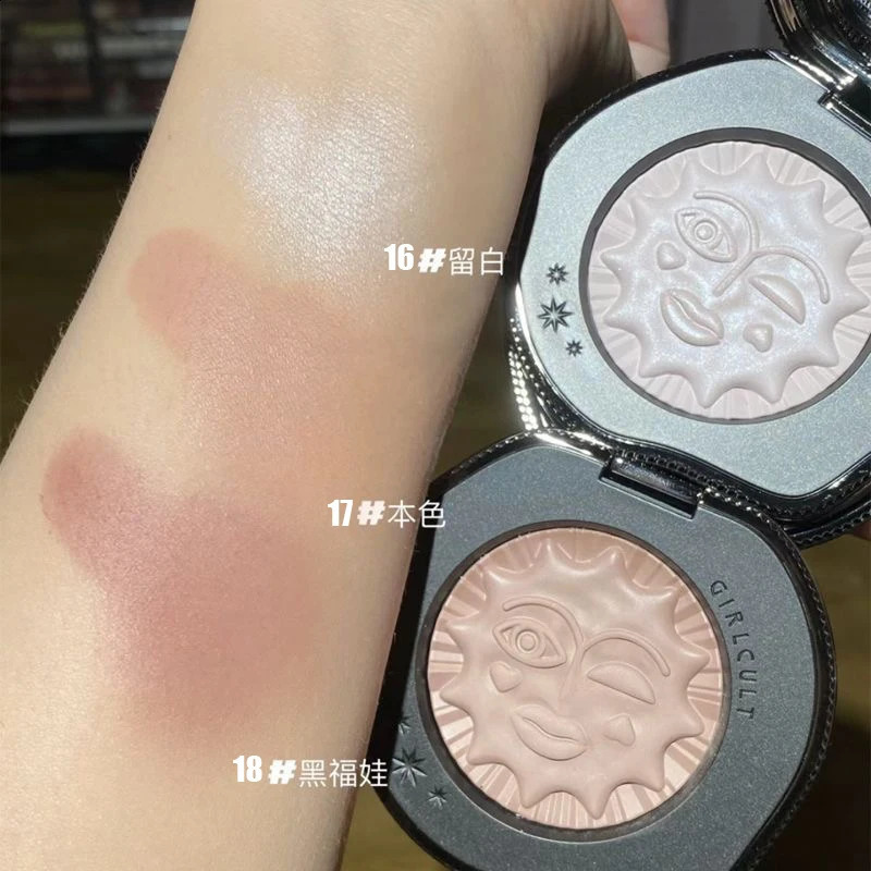 Girlcult Blush Makeup Multi-Purpose Peach Cream Blusher for Cheeks Lipstick Highlighting Face Contour And Highlighter Palette 250224