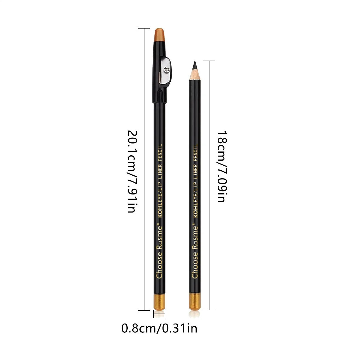 12PC Eyebrow Pencil Longlasting Wooden Hard core Ultra fine Eyebrow Pencil Makeup Wholesale Pen With Sharpener est 250222