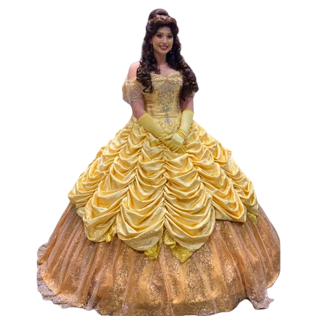 Vintage Princess Quinceanera Dresses Off Shoulder Pleats Gold Ball Gown Sweet 16 Dress Glitter Sequined Long Prom Boutique Party Wear