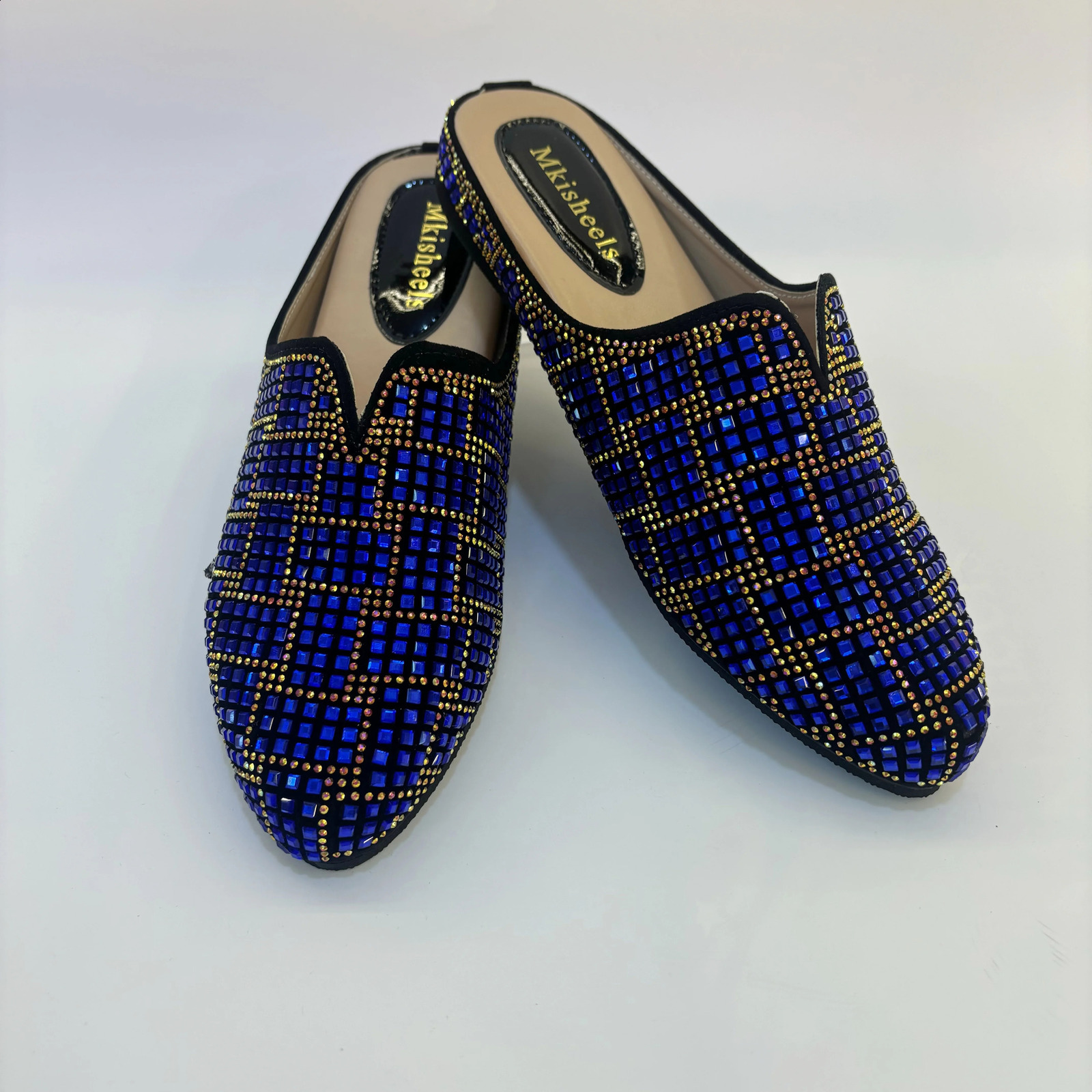 Women Rhinestone Slippers Comfortable Lady Mullers Shoes Beach Fashion Casual Shoes For Female F5-107-1 250228
